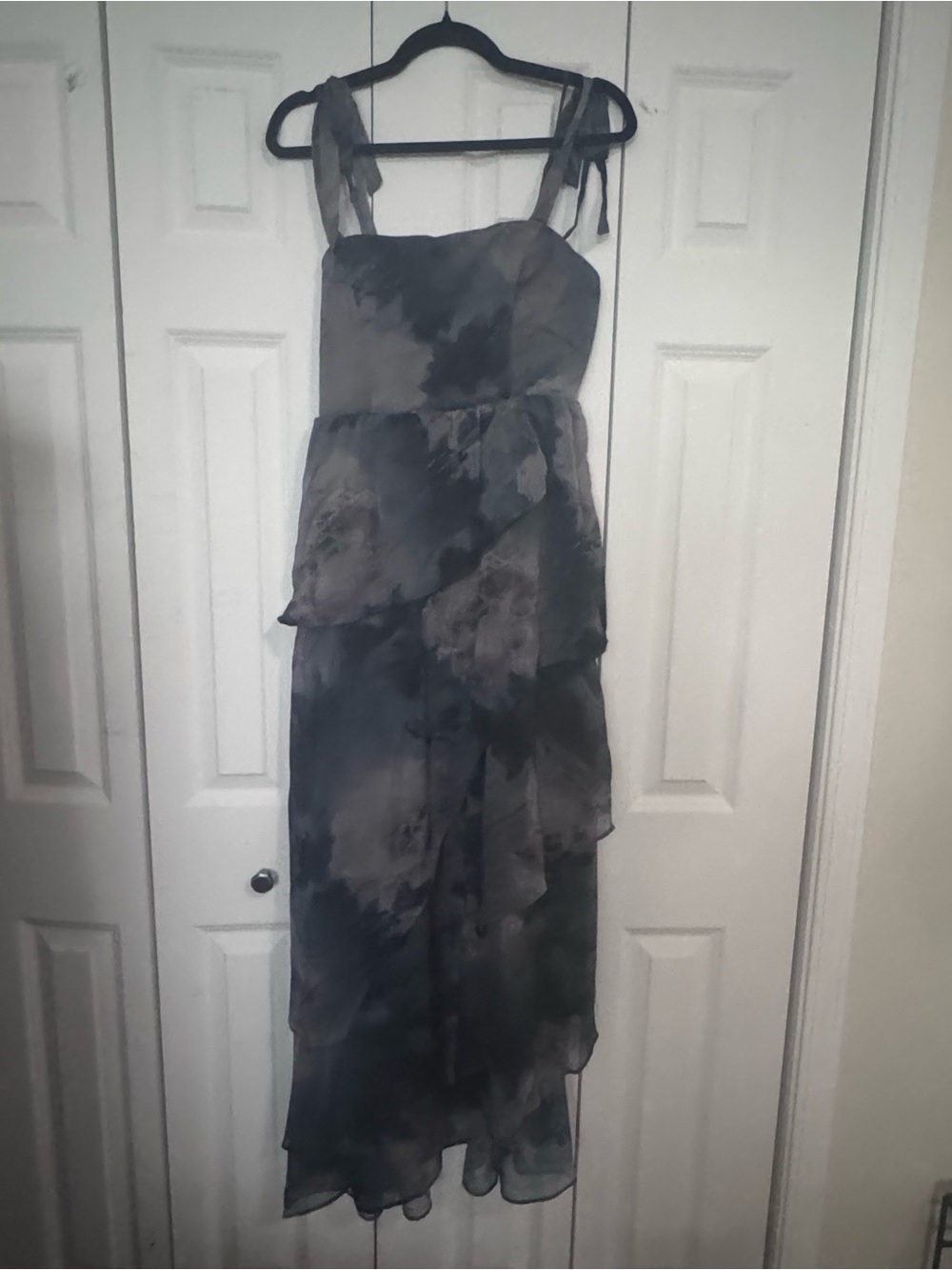 Disturbia Ophelie Chiffon Tiered Maxi Dress - Picture 2 of 6